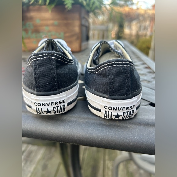 Converse Kids Black Canvas All Star. Size 12 - Picture 5 of 6